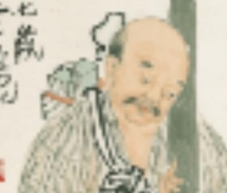白石草衣像