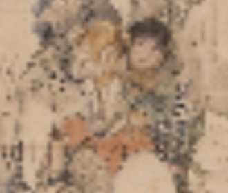 八仙四条屏