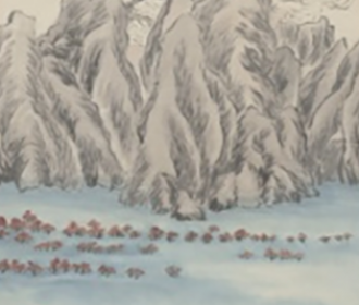 云山图轴